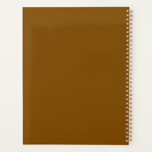 Tijgerplanner Planner (Achterkant)