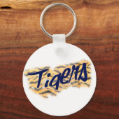 tijgerplezier sleutelhanger (Voorkant)