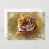 Tijgerpostkaart Briefkaart (Voorkant / Achterkant)