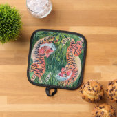 Tijgerpothouder Pannenlap (Top down)