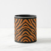 "TIJGERPRINT" - 11 OZ. KOFFIEBEEKER MOK (Midden)