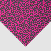 Tijgerprint in miniatuur roze tl-kleur tissuepapier (Detail)