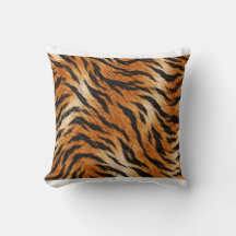Tijgerprint Kussen| Wilde Dieren Bedding