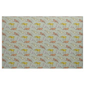 Tijgerprint met naam  stof (Yard (91,4 cm))