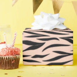 Tijgerprint voor Sweet Sixteen Surprise Seamless Cadeaupapier