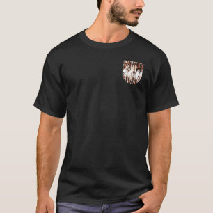 Tijgerprint Zak voor Een Koele Wilde Kat Dier  1 T-shirt