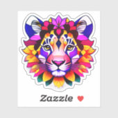 Tijgerprofiel Sticker (Vel)