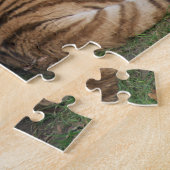 Tijgerpuzzel Legpuzzel (Zijkant)