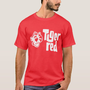 Tijgerrood T-shirt