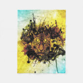 Tijgers 3A Fleece Deken (Voorkant)