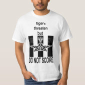 Tijgers dreigen, maar score niet op shirt (Voorkant)
