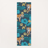 Tijgers in de gele lotusvijver yogamat (Voorkant)