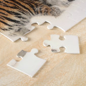 Tijgers in de sneeuw legpuzzel (Zijkant)