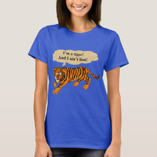 Tijgers, luiers en Punen T-shirt