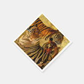 Tijgers Papieren servet (Hoek)