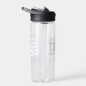 Tijgers School Sportnaam Retro Waterfles (Rechts)