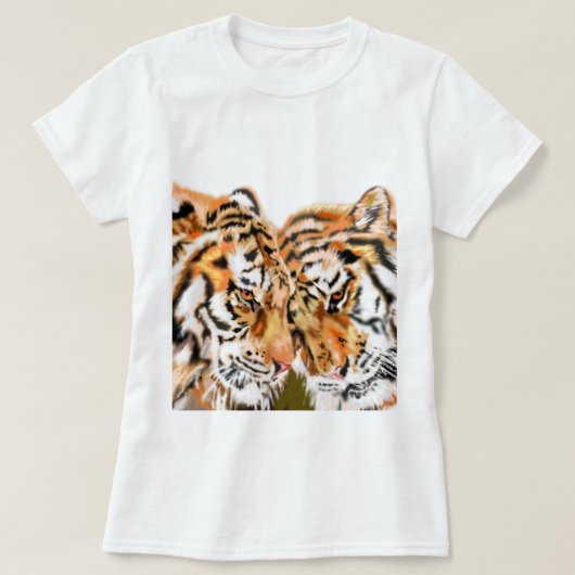 Tijgers - t-shirt (Design voorkant)