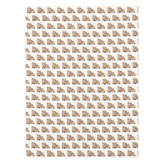 Tijgers - tafelkleed (Voorkant)