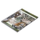 Tijgers, Zebra, Giraffe, primitief Oerwoud Notitieboek (Linkerzijde)