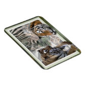 Tijgers, zebra, giraffe, primitieve jungle magneet (Rechterzijde)