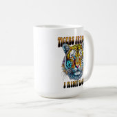 Tijgers zijn baas | I Aint Lion Koffiemok (Voorkant rechts)