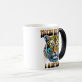 Tijgers zijn baas | I Aint Lion Magische Mok (Voorkant rechts)