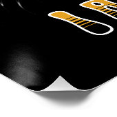 Tijgers zijn baas, ik schilder leeuw grappig citaa perfect poster (Hoek)