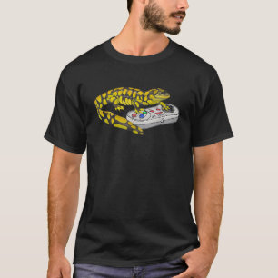 Tijgersalamander Spelen Video Game Salamanders Ga T-shirt
