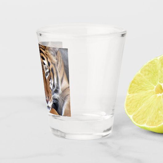 tijgerschouderglas shot glas (Rechts)