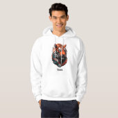 Tijgershirt Hoodie (Voorkant volledig)