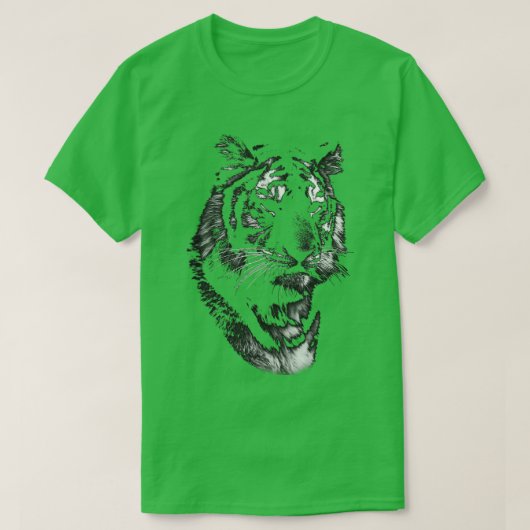 tijgershirt t-shirt (Design voorkant)