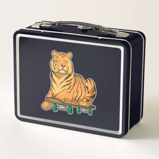 tijgerskateboard (Achterkant)