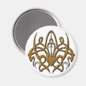 tijgerspin magneet (Voorkant / Achterkant)