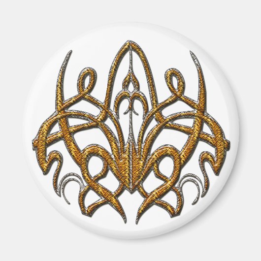 tijgerspin magneet (Voorkant)