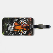 Tijgerstaart Bagagelabel (Achterkant horizontaal)