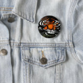 Tijgerstaart Ronde Button 5,7 Cm (In situ)