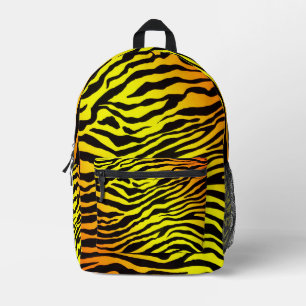 tijgerstapes bedrukte rugzak