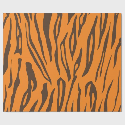 tijgerstapes cadeaupapier (Vlak)