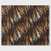 tijgerstapes cadeaupapier (Vlak)