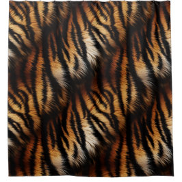 tijgerstapes douchegordijn