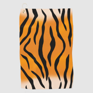 tijgerstapes golfhanddoek