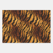 tijgerstapes inpakpapier vel (Voorkant 2)