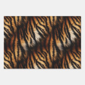 tijgerstapes inpakpapier vel (Voorkant)