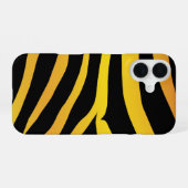 tijgerstapes iPhone 16 hoesje (Achterkant horizontaal)