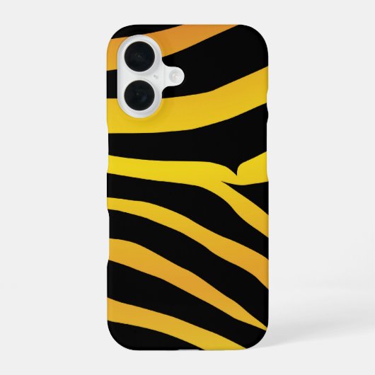 tijgerstapes iPhone 16 hoesje (Achterkant)