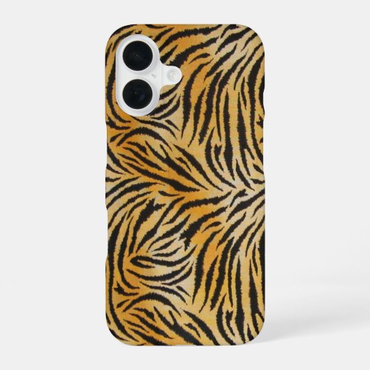 tijgerstapes iPhone 16 hoesje (Achterkant)