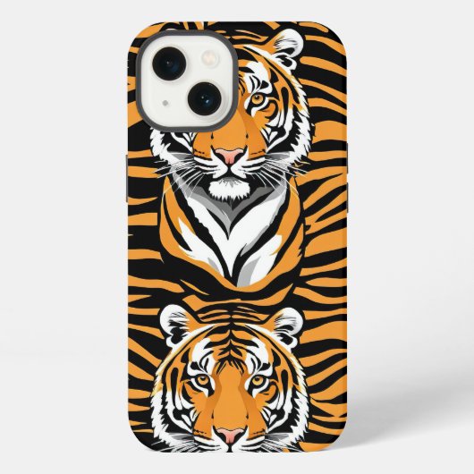tijgerstapes iPhone hoesje (Achterkant)