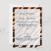 tijgerstapes kaart (Voorkant)