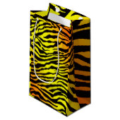tijgerstapes klein cadeauzakje (Voorkant Gekanteld)