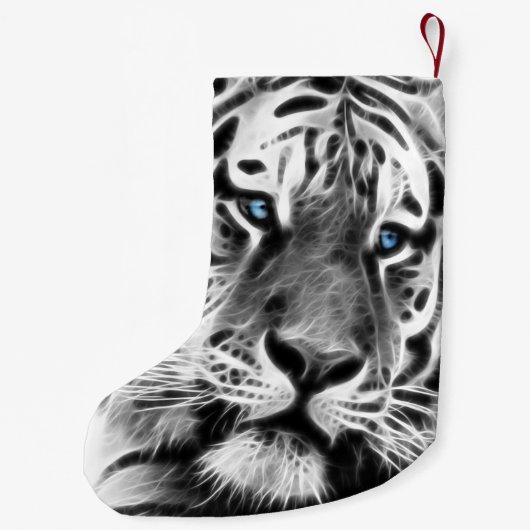 tijgerstapes kleine kerstsok (Achterkant)